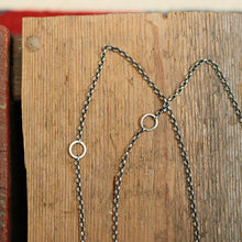 Load image into Gallery viewer, Sierra Bella Turquoise Bar Pendant + Nickel Reworked Necklace