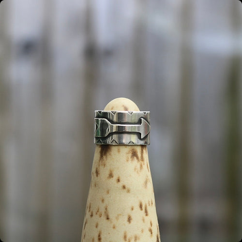 Arrow Sterling Ring >> UK O 1/2