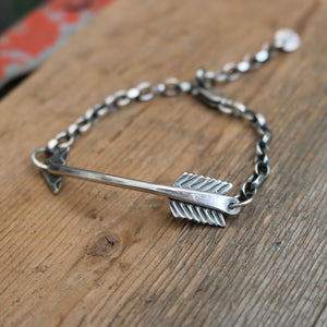 Sterling silver Arrow Bracelet