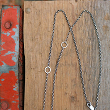Load image into Gallery viewer, Nacozari turquoise Bar Pendant + Carico Lake Pendant Reworked Necklace