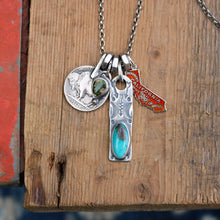 Load image into Gallery viewer, VINTAGE 70s California State pendant Reworked Necklace