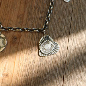 Sterling silver Charm Bracelet #4