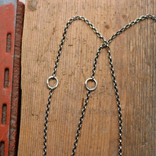 Load image into Gallery viewer, Apache Nugget turquoise Pendant + Nickel Reworked Necklace