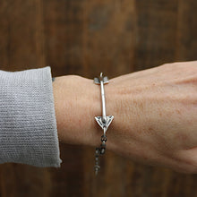 Load image into Gallery viewer, Sterling silver Arrow Bracelet