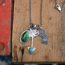 Load image into Gallery viewer, VINTAGE 70s New Jersey State pendant Reworked Necklace