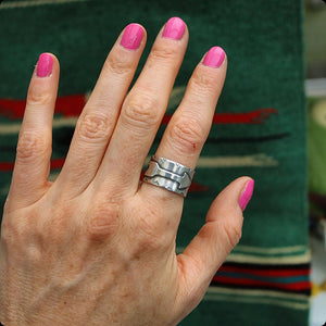 Arrow Sterling Ring >> UK O 1/2