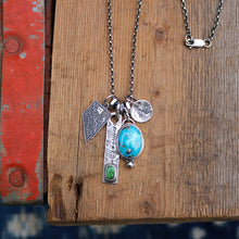 Load image into Gallery viewer, VINTAGE 70s Nevada State pendant Reworked Necklace
