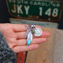 Load image into Gallery viewer, VINTAGE 70s Florida State pendant Reworked Necklace