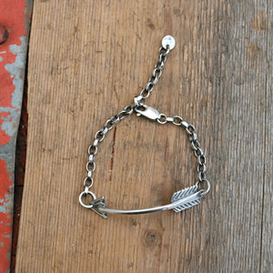 Sterling silver Arrow Bracelet