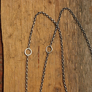 Royston turquoise  + 1920 Nickel Reworked Necklace