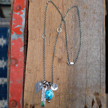 Load image into Gallery viewer, VINTAGE 70s Nevada State pendant Reworked Necklace
