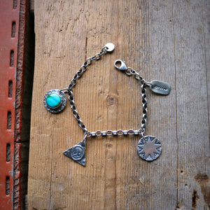 Sterling silver Charm Bracelet #1