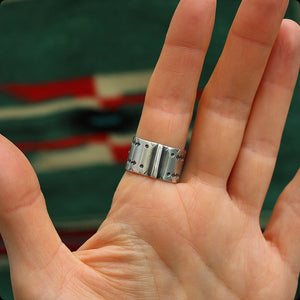 Arrow Sterling Ring >> UK O 1/2