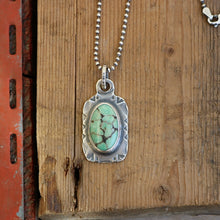 Load image into Gallery viewer, Damele Turquoise Dog Tag Necklace