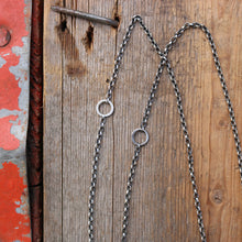 Load image into Gallery viewer, Royston Ribbon turquoise Bar Pendant + Thunderbird Reworked Necklace