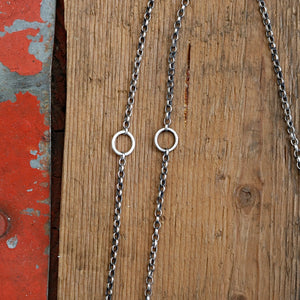 Bandits Mine turquoise bar pendant + thunderbird Reworked Necklace