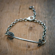 Load image into Gallery viewer, Sterling silver Arrow Bracelet