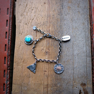 Sterling silver Charm Bracelet #1