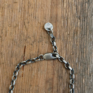 Sterling silver Arrow + Pilot Mountain Bracelet