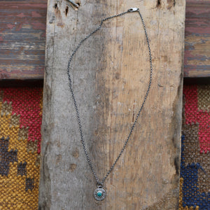 Cloud Mountain Turquoise Sun Necklace #2