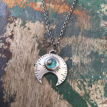Load image into Gallery viewer, Sonoran Gold Turquoise Naja Necklace #1