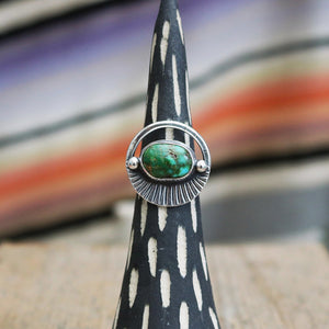 Sonoran Mountain Turquoise + Sterling Ring