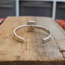 Load image into Gallery viewer, Sterling silver + Cumpas Turquoise cuff - 6.5”