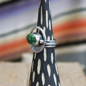 Sonoran Mountain Turquoise + Sterling Ring