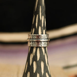 Iron Maiden Turquoise + Sterling Ring - UK S / US 9