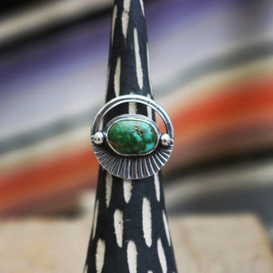 Sonoran Mountain Turquoise + Sterling Ring